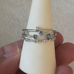 Shimmer So Bright Bomb party size 10 NWT ring